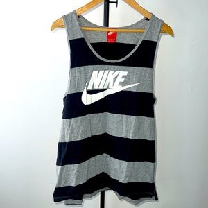 Nike Logo Tank Top, Sz Large, Two Toned Grey, lightly worn